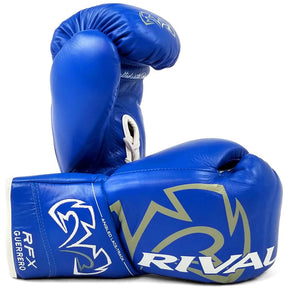 Rival RFX-Guerrero Pro Fight Gloves (SF-F) Boxing Gloves Rival Blue 8oz 