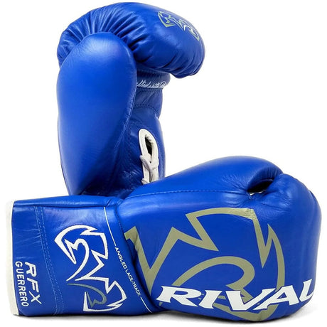 Rival RFX-Guerrero Pro Fight Gloves (SF-H) Boxing Gloves Rival Blue 8oz 