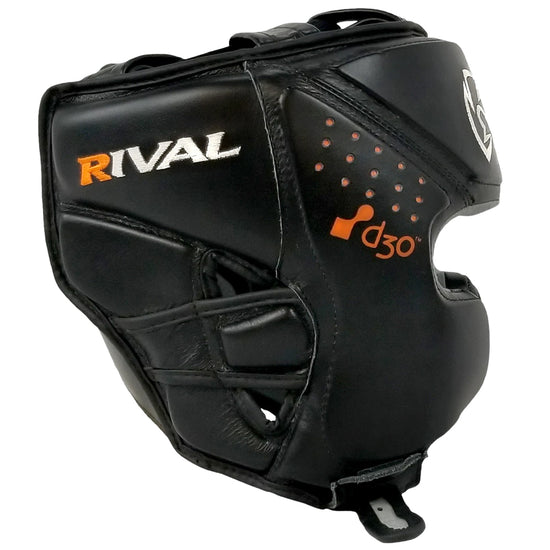 Rival RHG10 Intelli-Shock Training Headgear Black Side