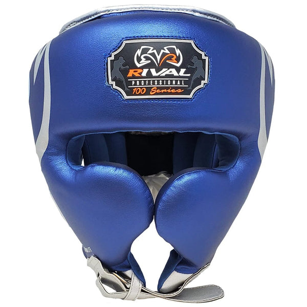 Rival RHG100 Professional Headgear Blue/Silver – MMA Fight Store