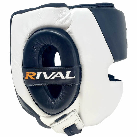 Load image into Gallery viewer, Rival RHG30 Mexican Training Headgear Black/White Side
