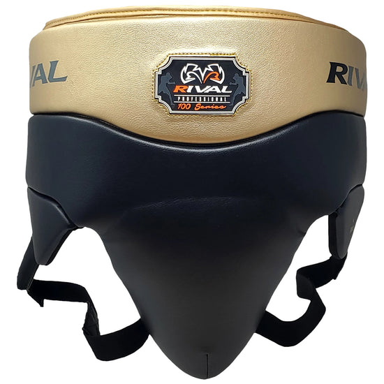 Load image into Gallery viewer, Rival RNFL100 Professional No Foul Protector Black/Gold Front
