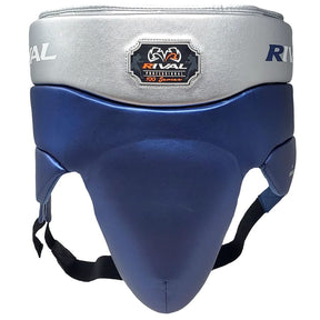 Rival RNFL100 Professional No Foul Protector Groin Guards Rival Blue/Silver Small 