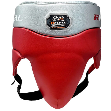Rival RNFL100 Professional No Foul Protector Groin Guards Rival Red/Silver Small 