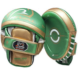 Rival RPM100 Professional Punch Mitts Green/Gold