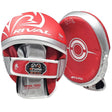 Rival RPM100 Professional Punch Mitts Focus Mitts Rival Red/Silver 