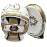 Rival RPM100 Professional Punch Mitts White/Gold