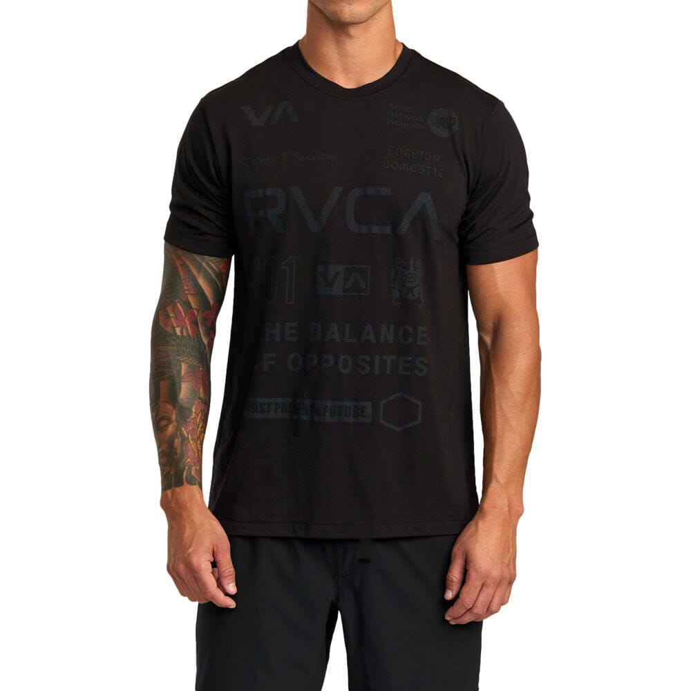 RVCA All Brand Workout T-Shirt T-Shirts RVCA Small 