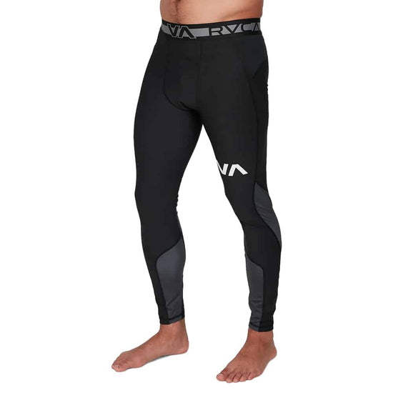 Load image into Gallery viewer, RVCA Compression Pant Black Side
