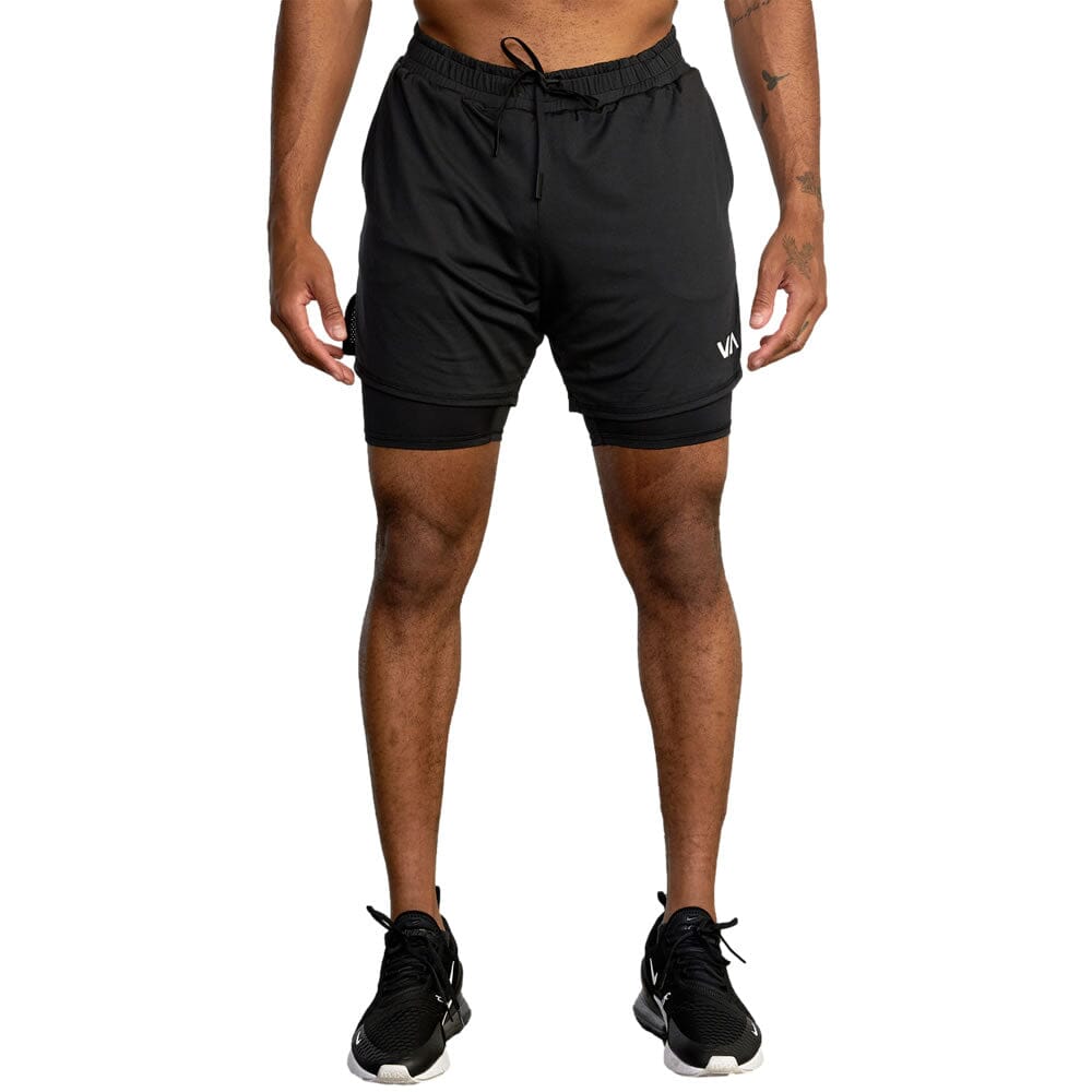 Rvca clearance athletic shorts