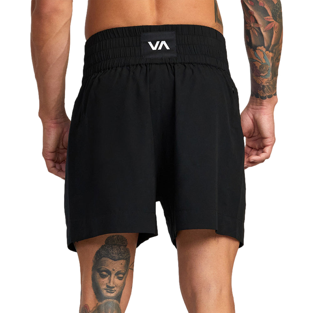 RVCA Yogger Boxing Shorts Black Back
