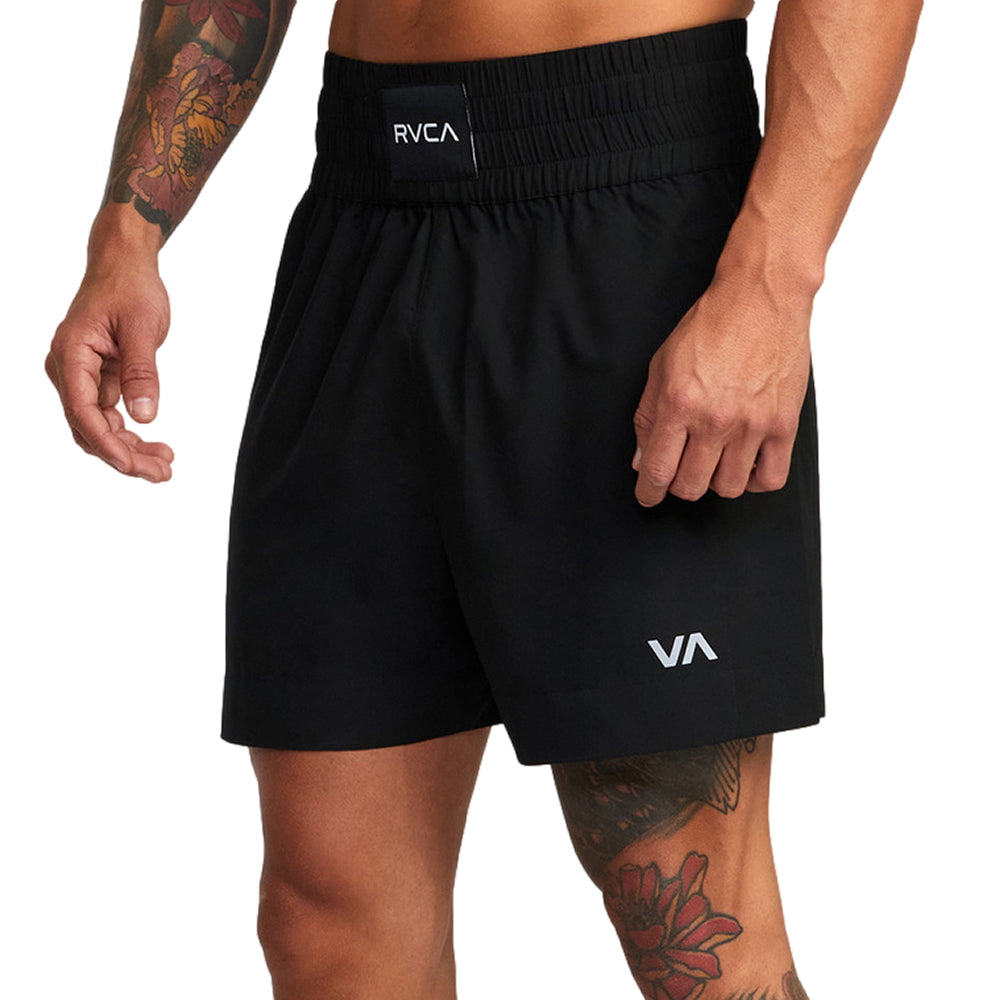 RVCA Yogger Boxing Shorts Black Side