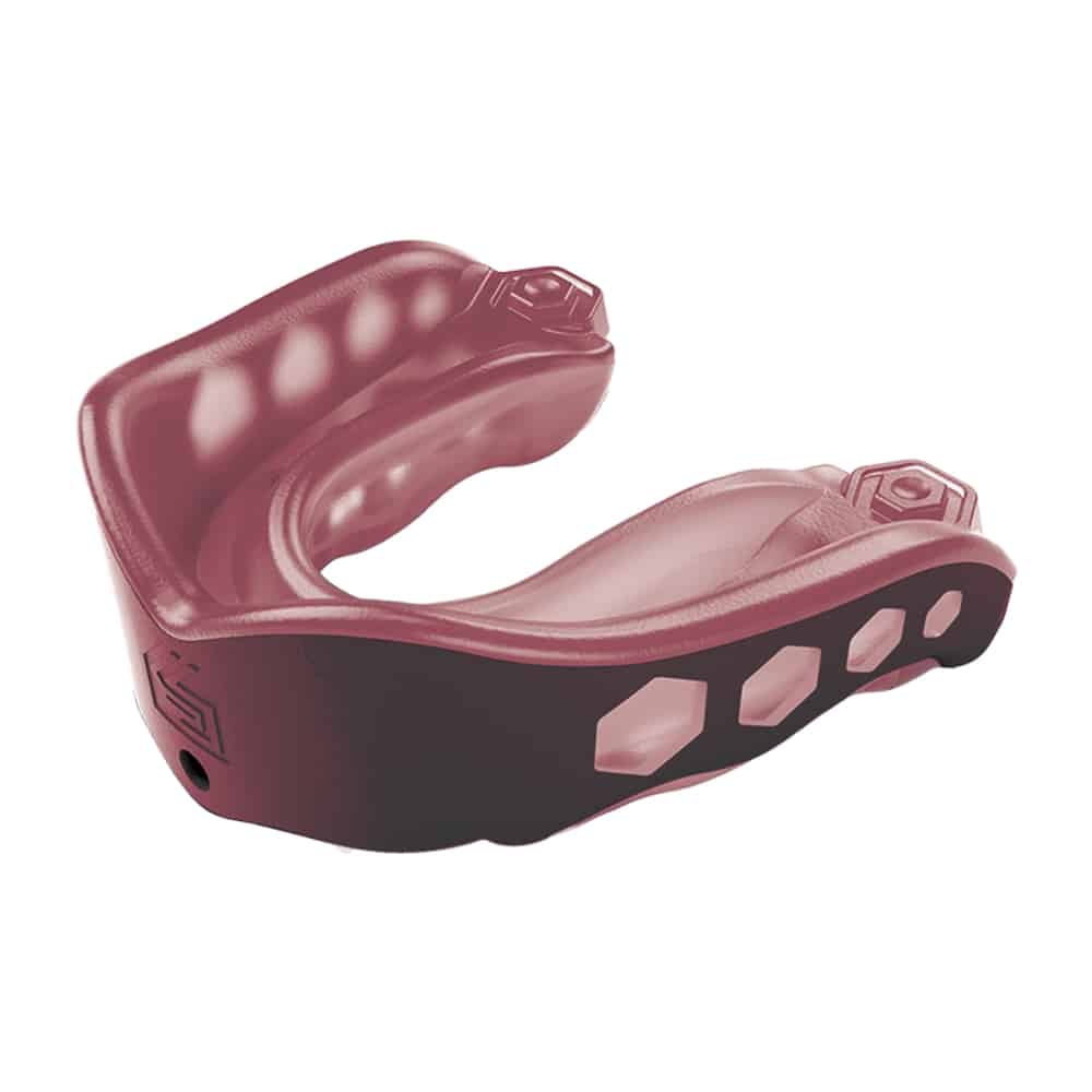Shock Doctor Gel Max Mouth Guard Mouth Guards Shock Doctor Maroon 