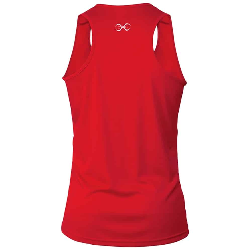 Sting Mens Mettle Red Boxing Singlet (AIBA Approved) – MMA Fight Store
