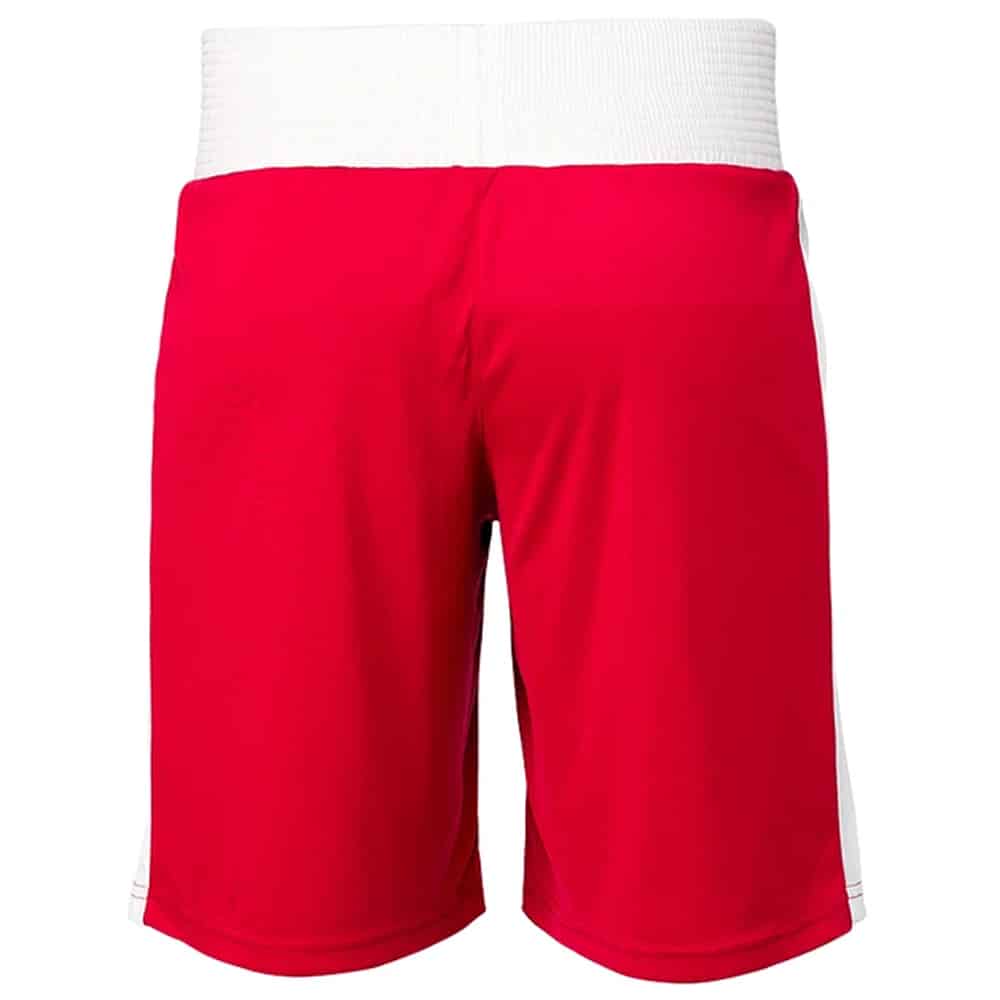 Sting Junior Unisex Mettle Boxing Shorts AIBA Approved Red Back