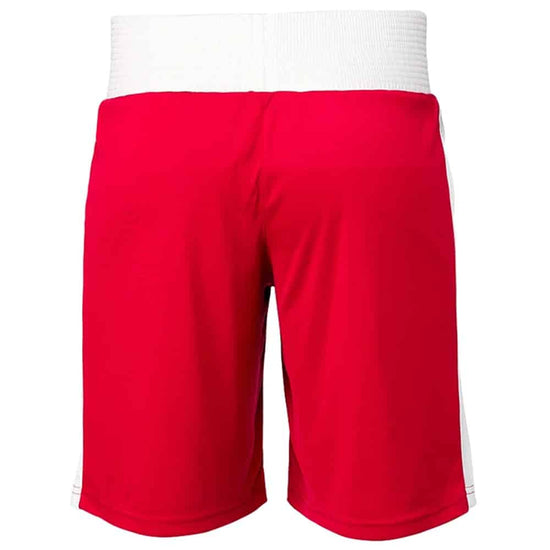 Sting Mens Mettle Boxing Shorts AIBA Approved Red Back