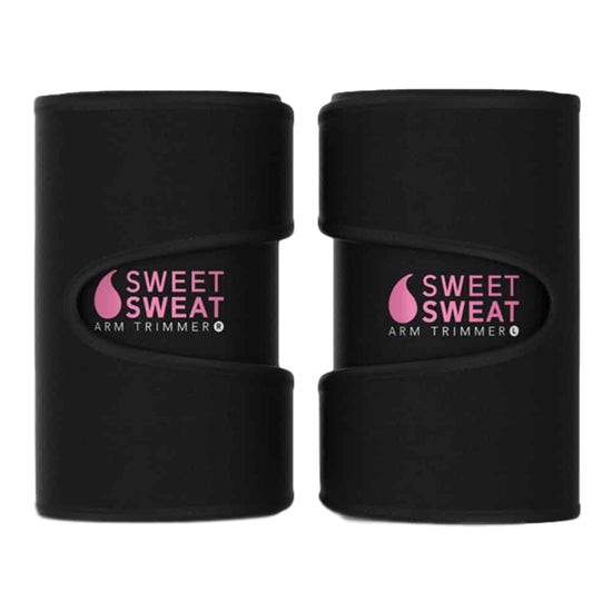 Load image into Gallery viewer, SR Sweet Sweat Arm Trimmers Black/Pink  
