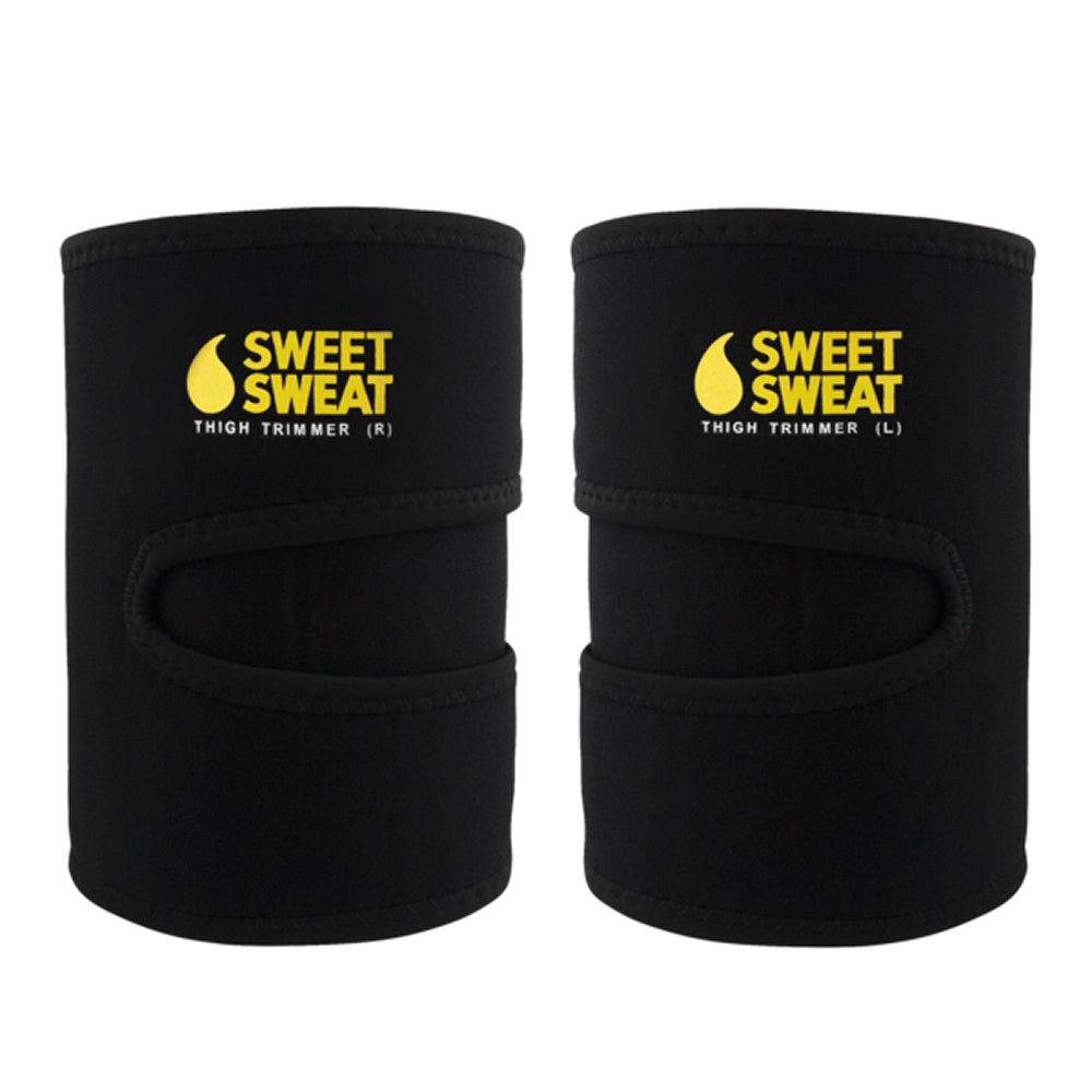 SR Sweet Sweat Thigh Trimmers Black/Yellow