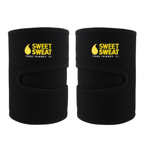 SR Sweet Sweat Thigh Trimmers Black/Yellow