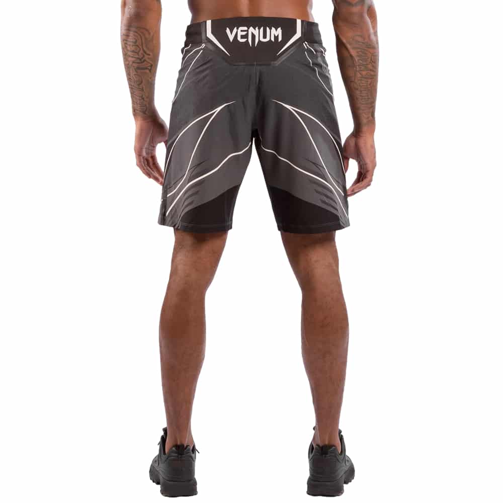 Load image into Gallery viewer, UFC Venum Authentic Fight Night Shorts - Long Fit Black Back
