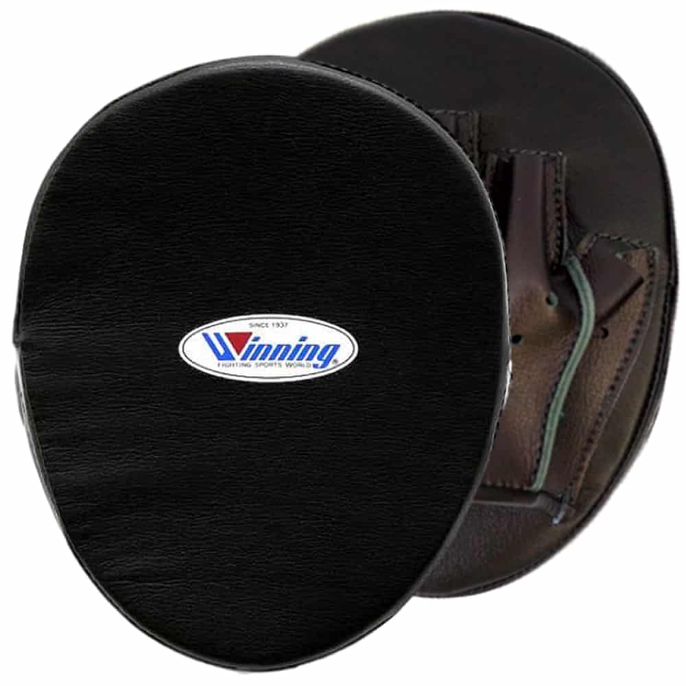 Load image into Gallery viewer, Winning CM-5 Small Oval Punch Mitt Black
