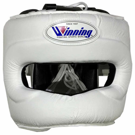 Winning FG-5000 Nose Bar Head Gear Head Guards Winning White Medium 