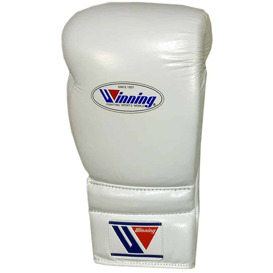 Winning MS- Lace Up Boxing Gloves White Top
